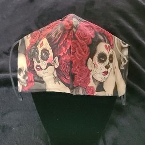 🌺Alexander Henry Las Elegantes Dark Smoke mask 🌺